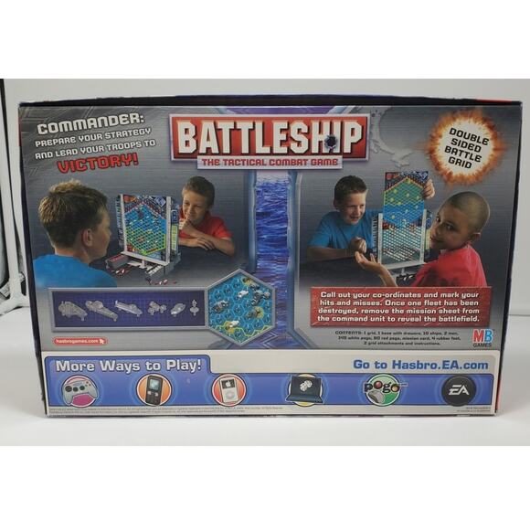 Battleship Tactical Combat Game 2008 Hasbro, PRE-OWNED & COMPLETE - Picture 7 of 8